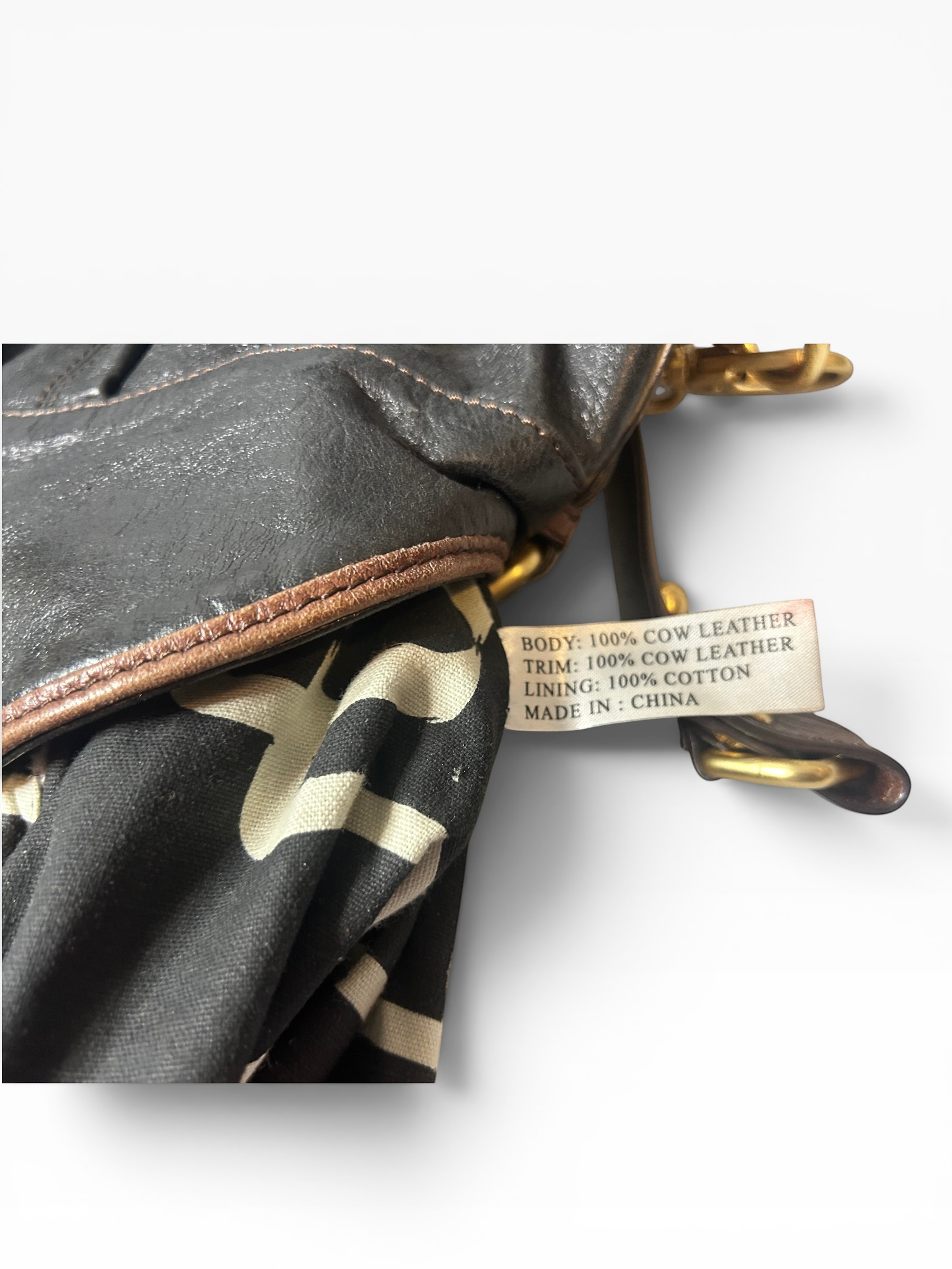 Steve by Steve Madden Black Leather Crossbody