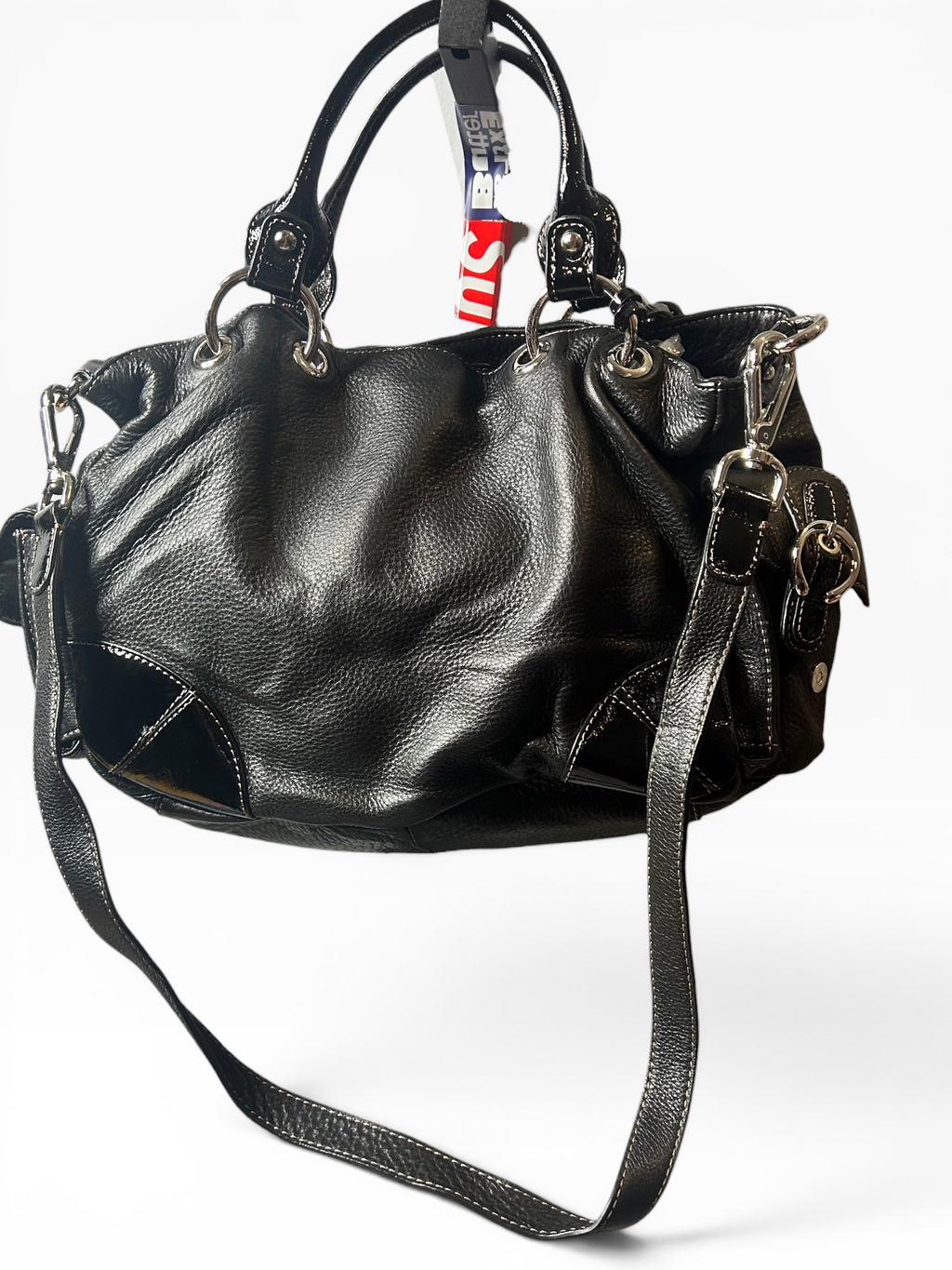 Luce Black Shoulder Bag