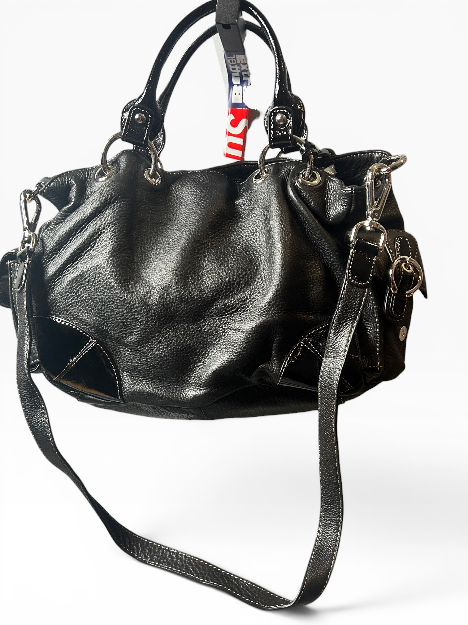 Luce Black Shoulder Bag