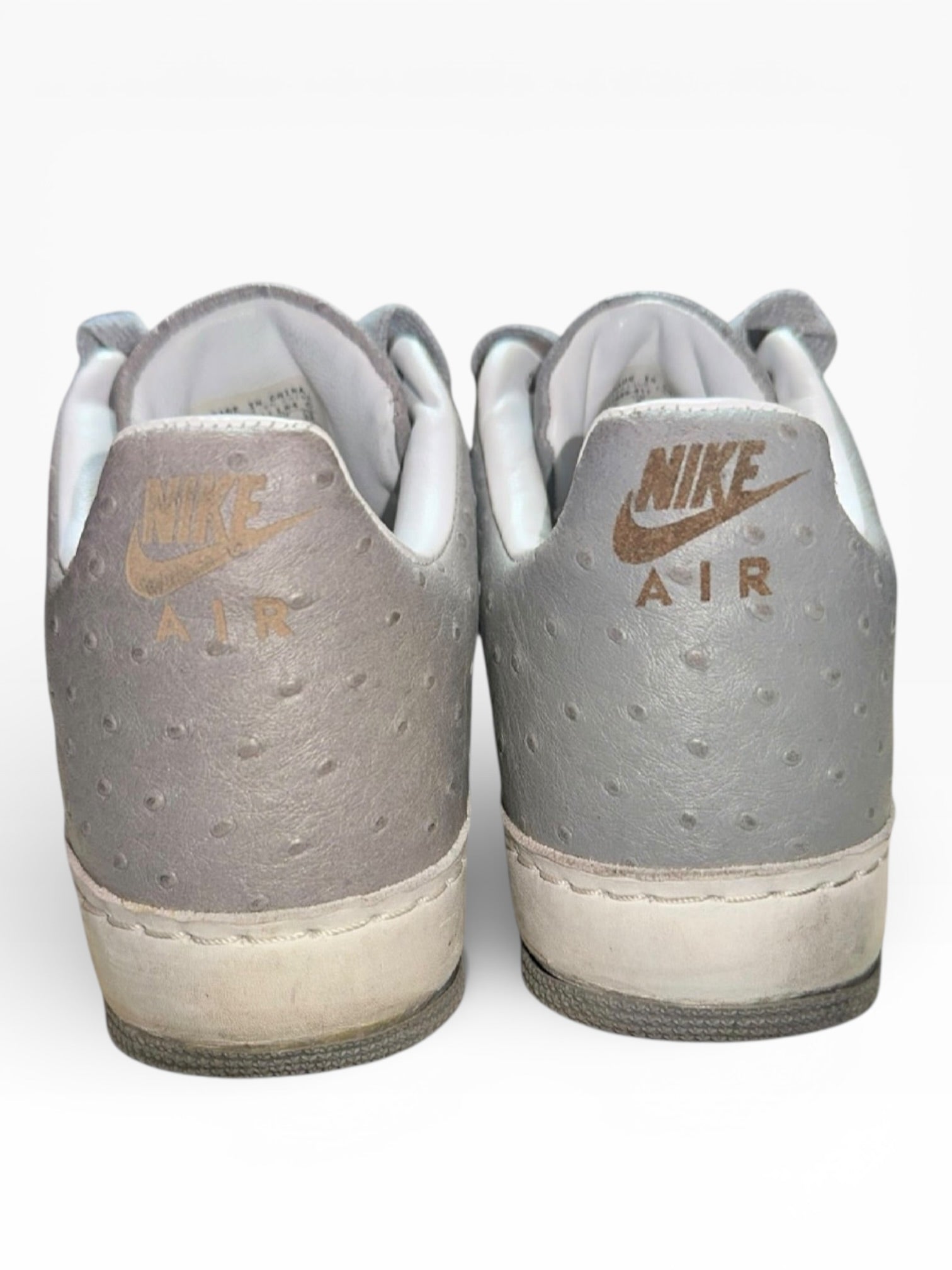 Supreme Nike Air Force One Ostrich Grey (MENS 10)