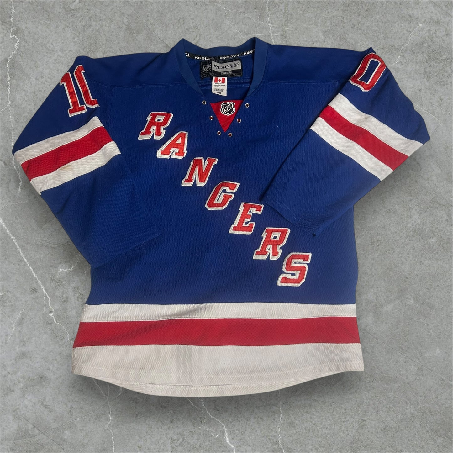 Gaborik Reebok New York Ranger Hockey Jersey (Size 48)