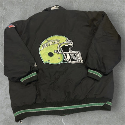 Starter New York Jets Puffer Jacket NFL Parka (XL)