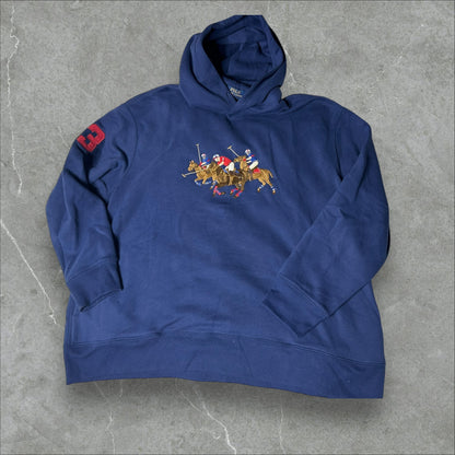 Polo Ralph Lauren Triple Pony Fleece Hoodie (3X)