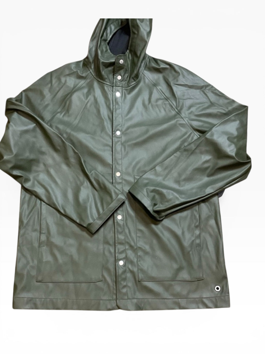 Herschel Supply Co. Classic Olive Mallard Rain Coat (M)