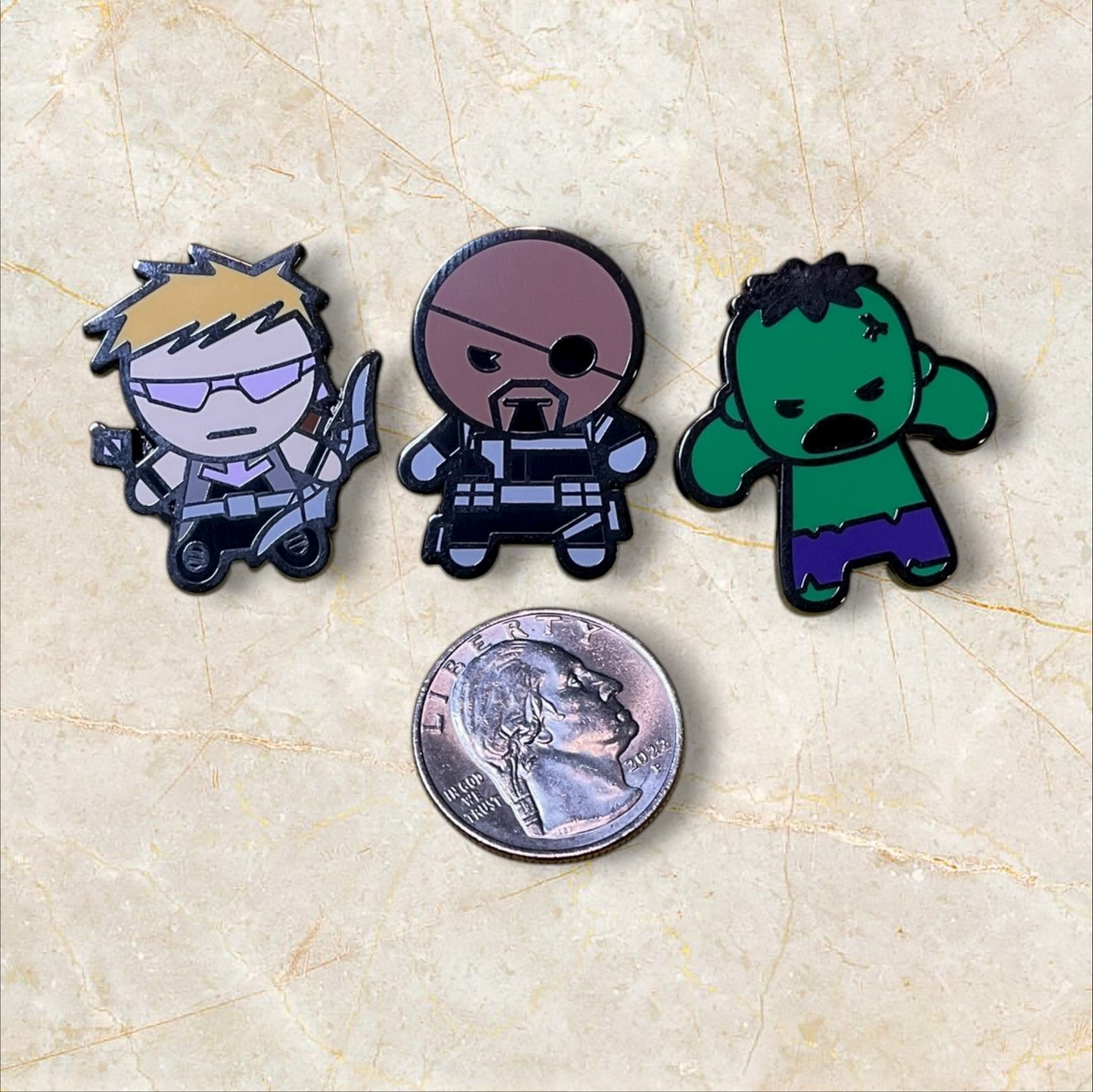 Marvel Avenger Disney Pin Set