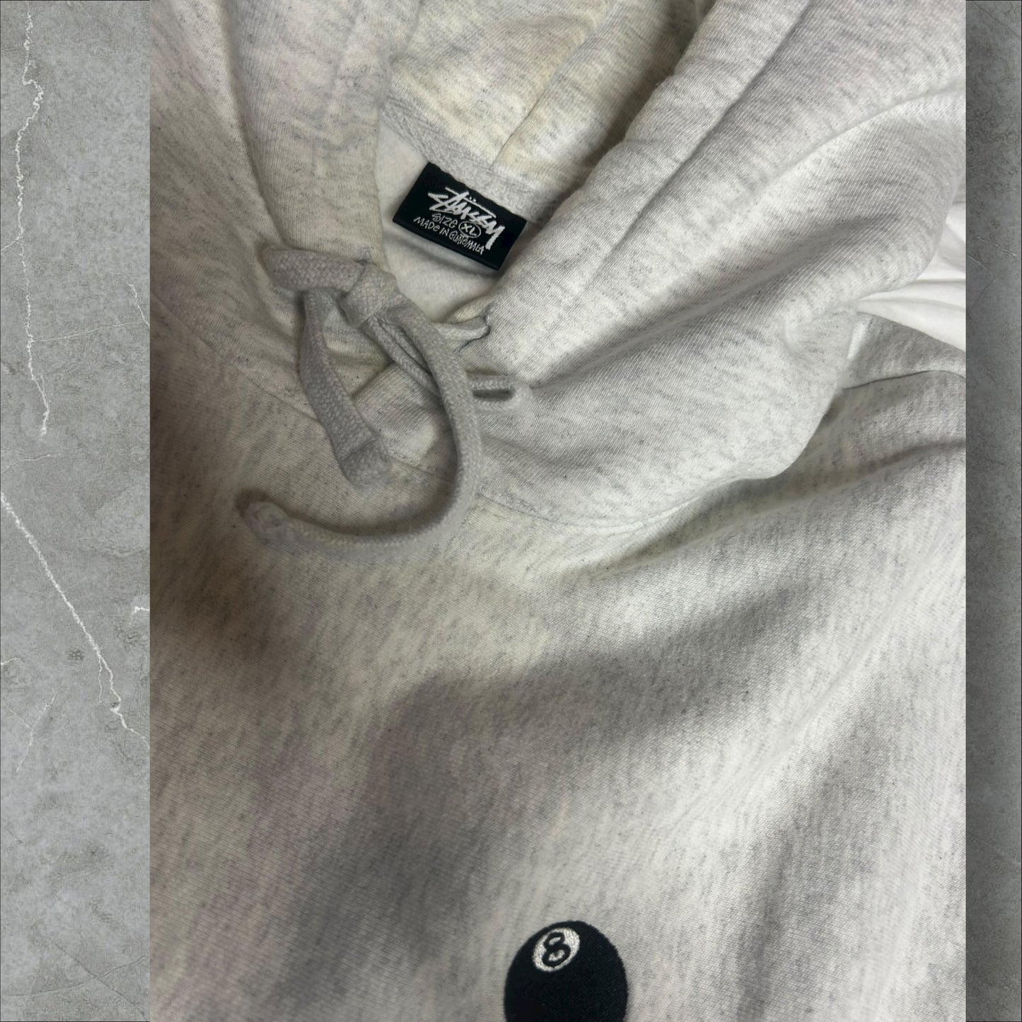 Stussy Eight Ball Embroidered Hoodie (XL)