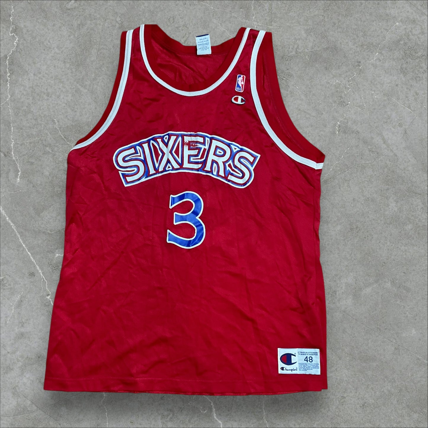 Iverson Sixers Jersey (M)