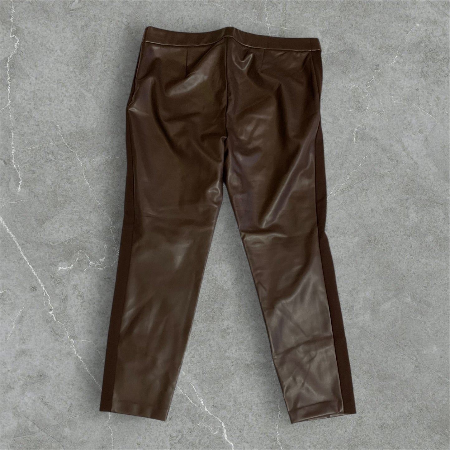 Talbots Faux Leather Portland Pant (16)