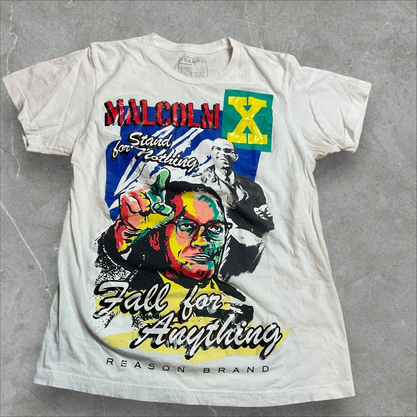 Malcolm X Graphic Tee (M women)