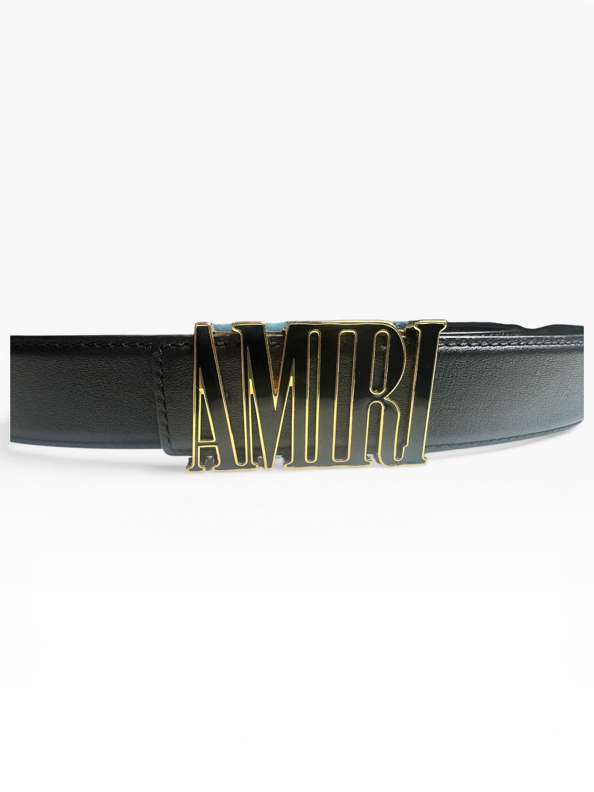 Amiri Belt & Wooden Hanger