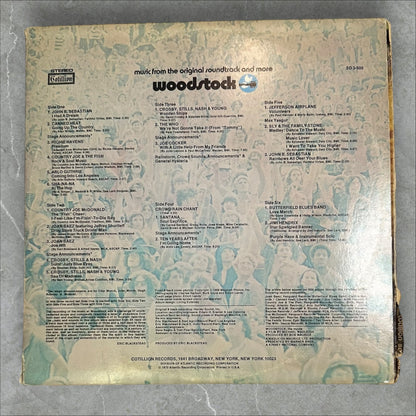 Woodstock  'Music From The Original Soundtrack And More' - 3 Record Set - 1970