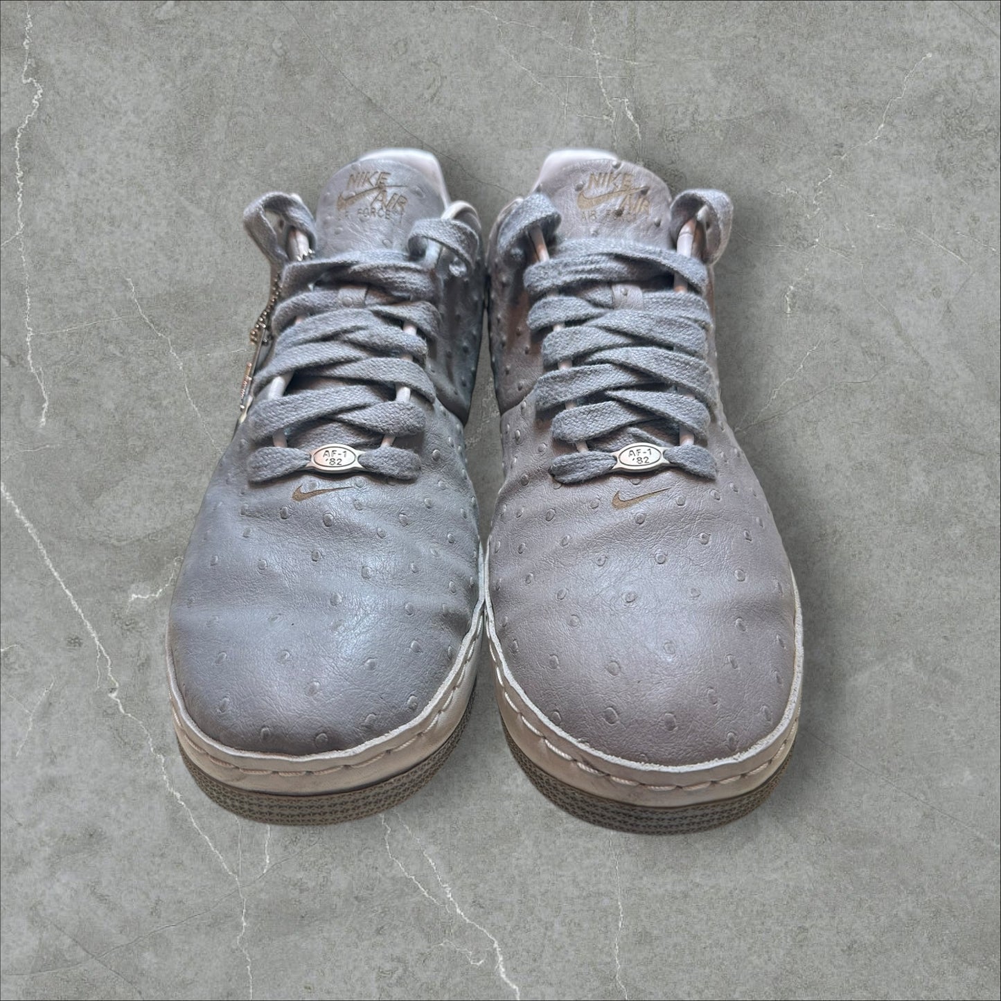 Supreme Nike Air Force One Ostrich Grey (MENS 10)