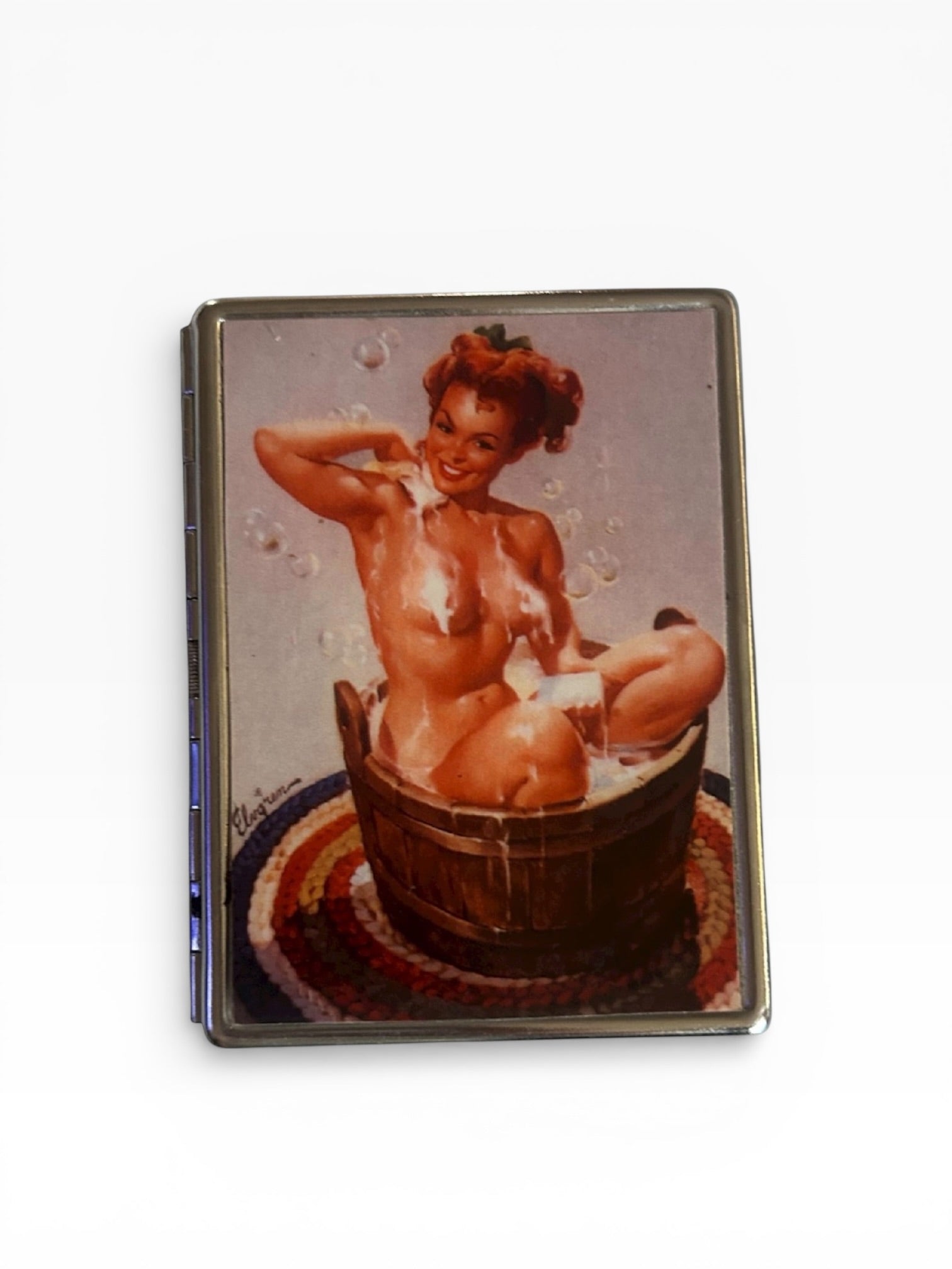 'Bathing Pin Up Girl' Cigeratte Holder