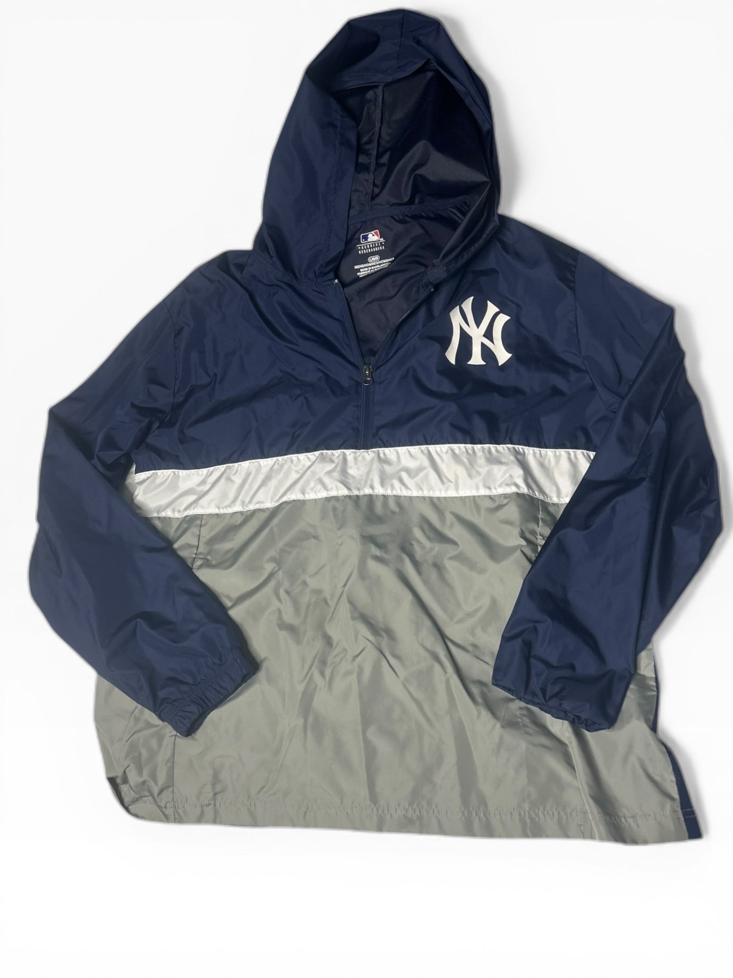 MLB New York Yankee pullover Windbreaker Jacket (L)