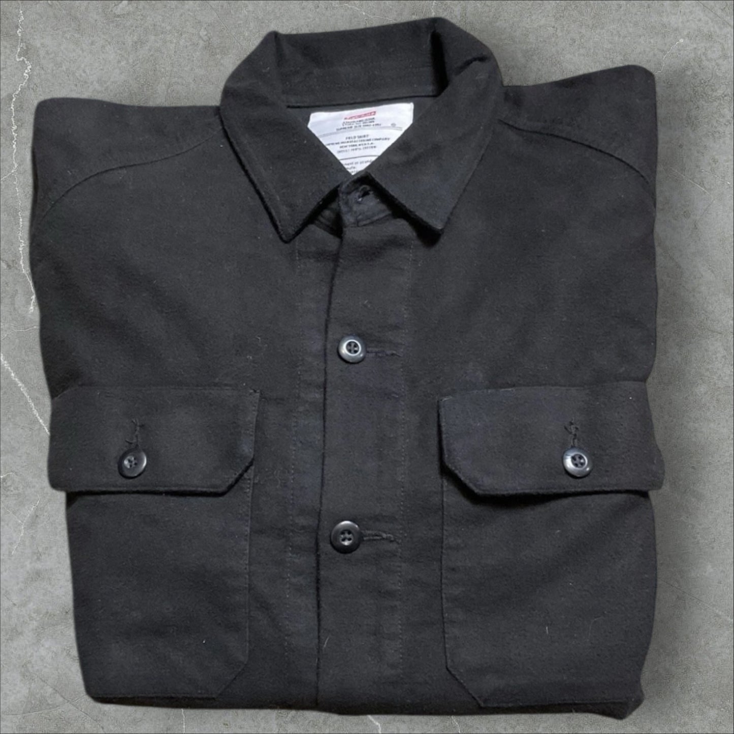 Supreme Black Field Shirt (XL)