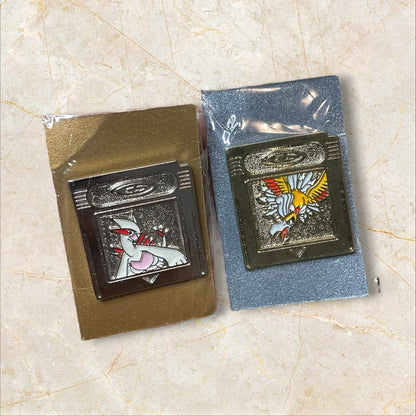 Pokémon Ho-oh & Lugia Gameboy pins