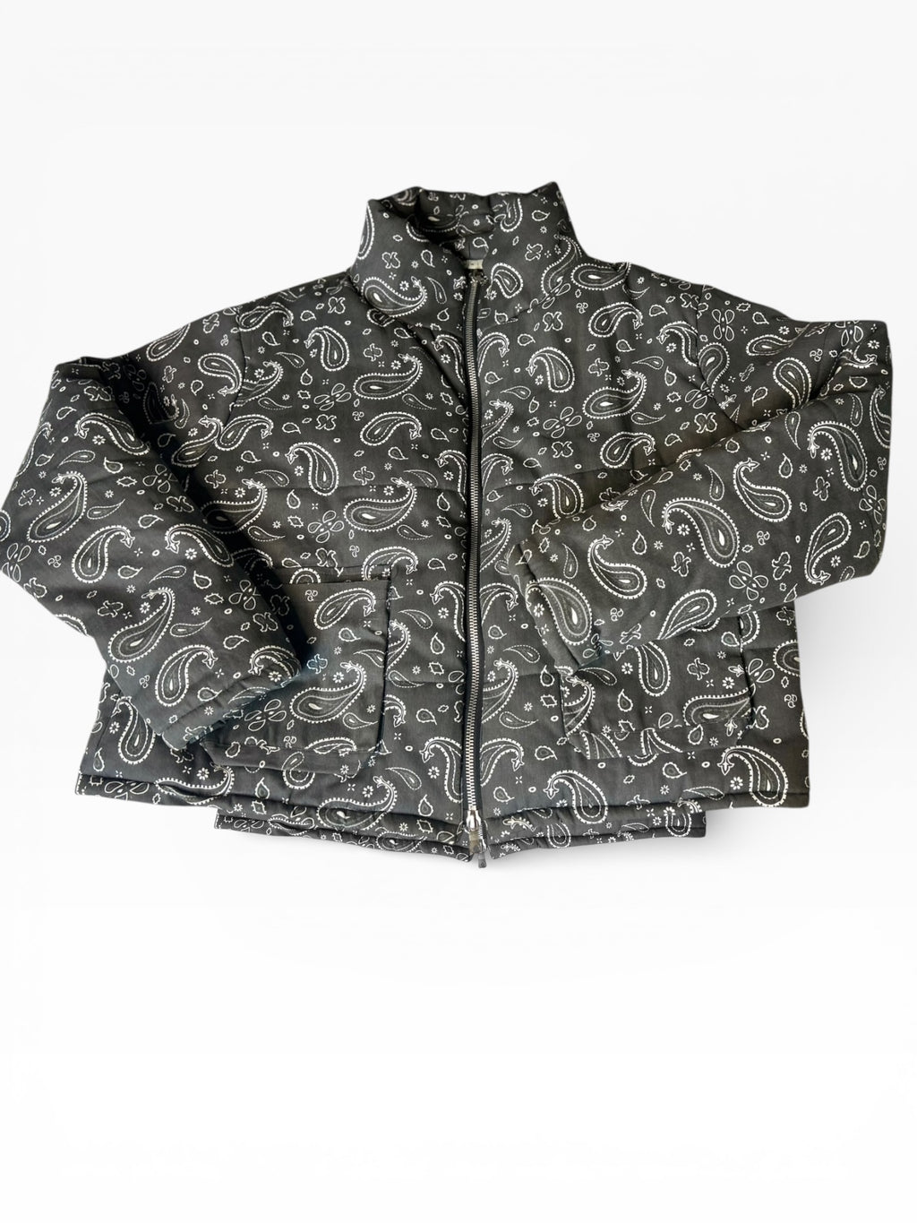 Mnml Paisley Crop Jacket (XL)