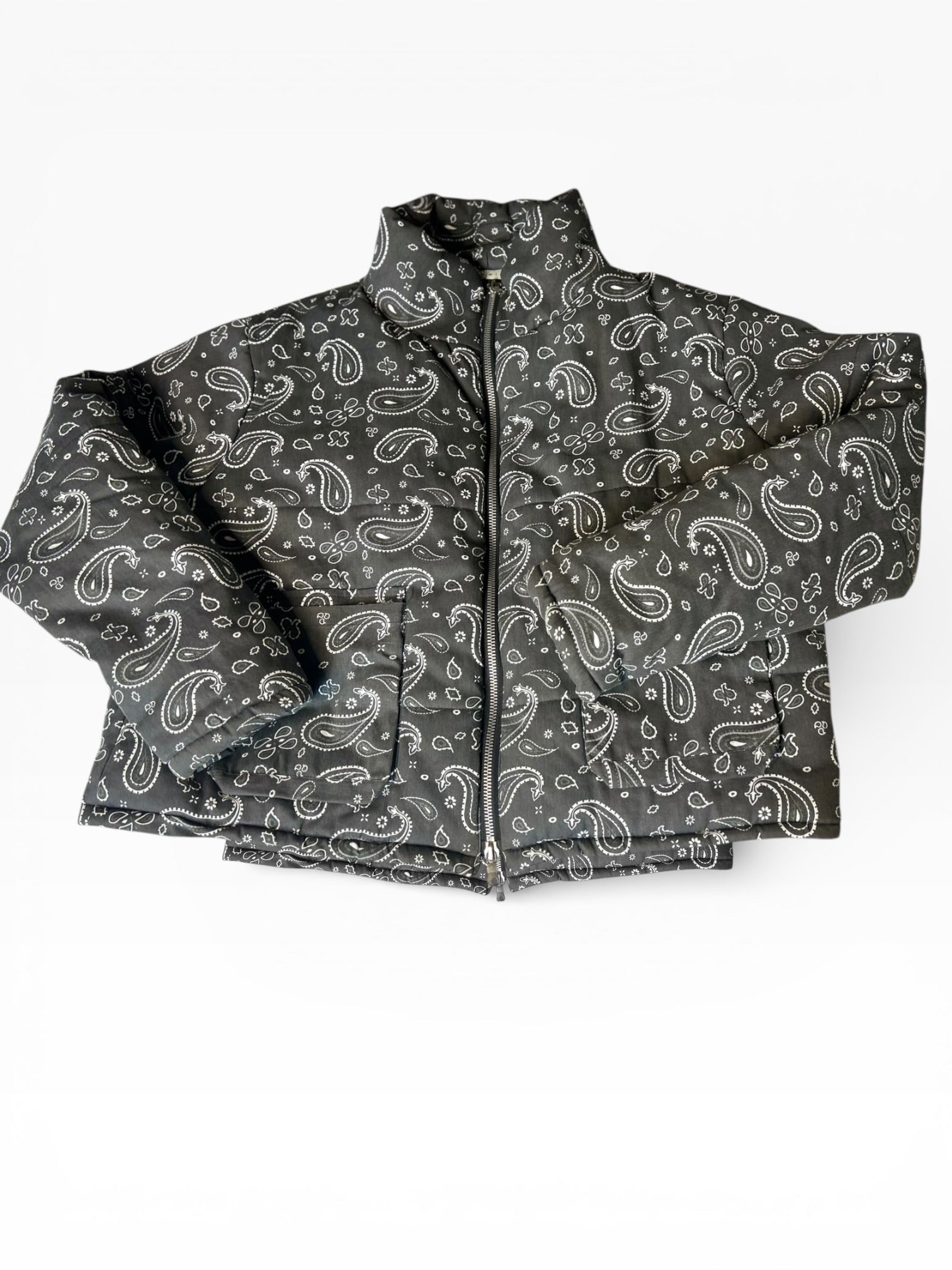 Mnml Paisley Crop Jacket (XL)