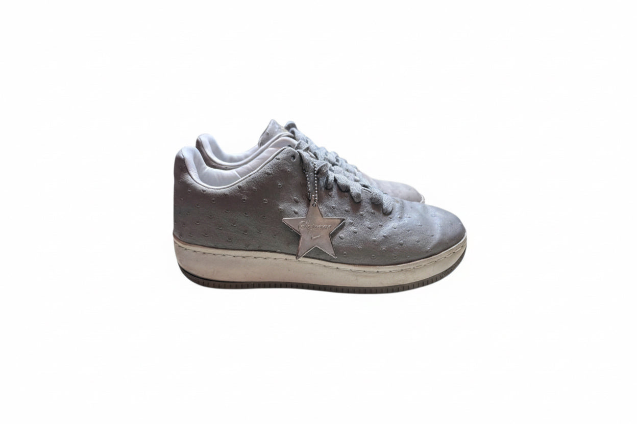 Supreme Nike Air Force One Ostrich Grey (MENS 10)