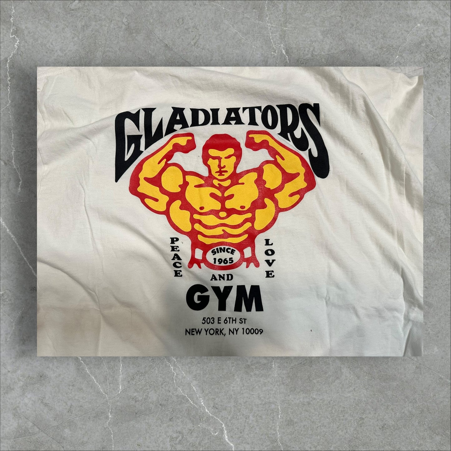 ‘Gladiators Gym Since 1965’ Graphic Tee (XXL)