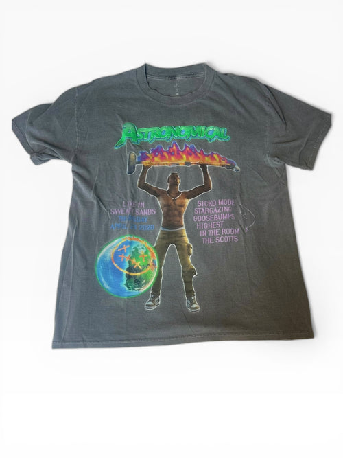Cactus Jack By Travis Scott 2020 Fortnite Graphic Tee (M)