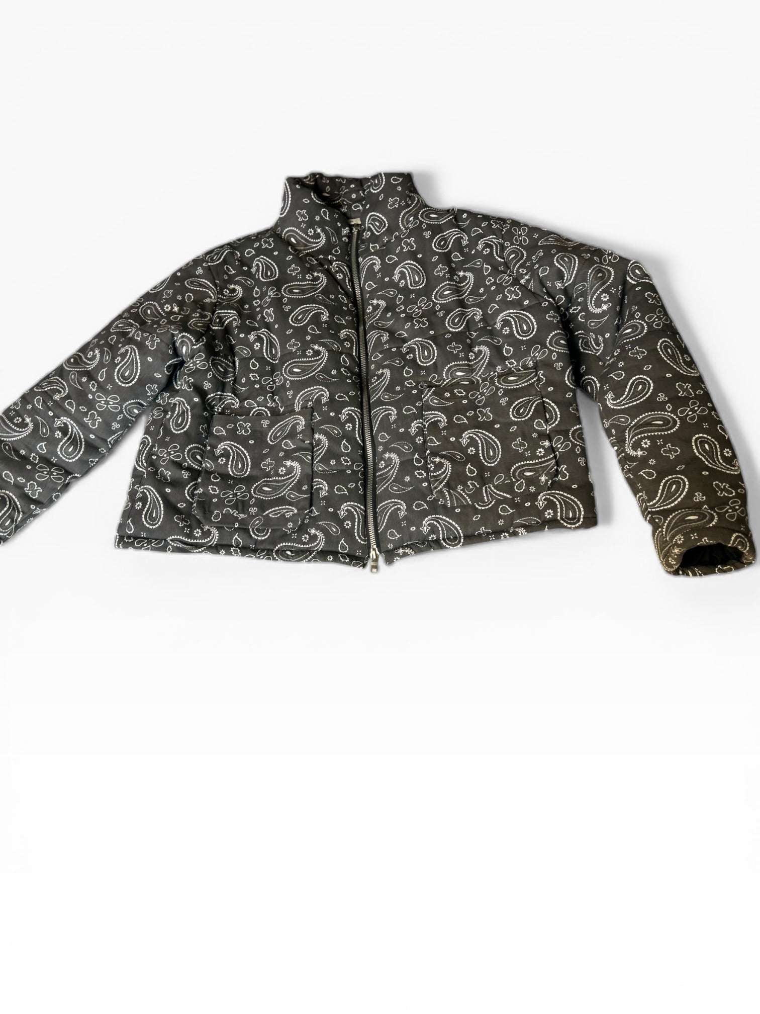 Mnml Paisley Crop Jacket (XL)