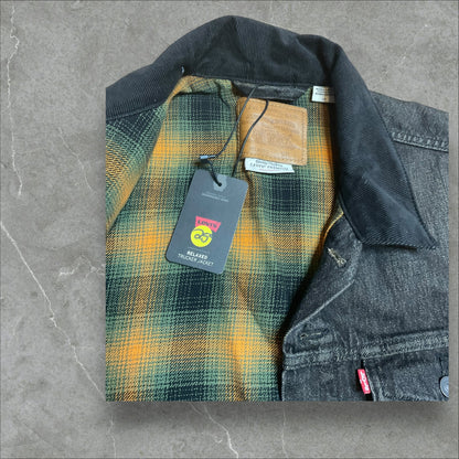 Levi Black Denim Jacket (L)