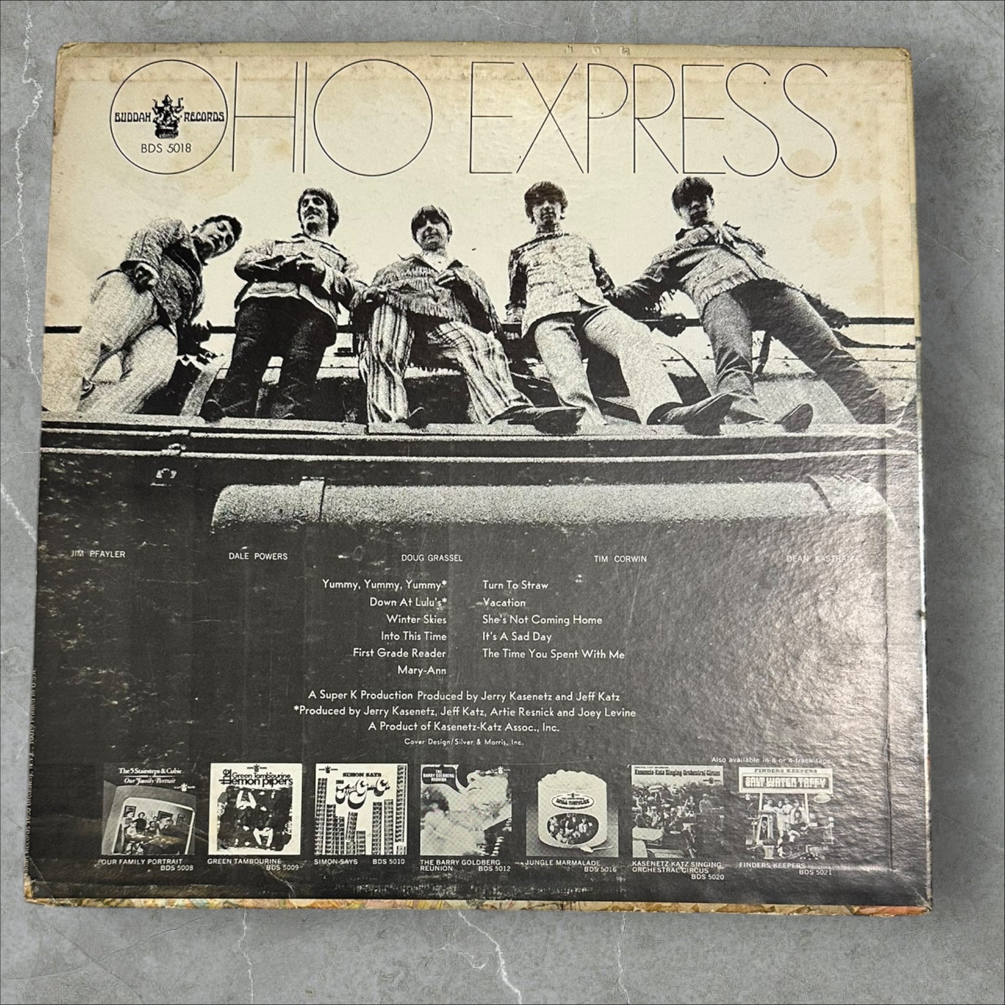Ohio Express Yummy Yummy Buddah 1968 Vintage Vinyl Record