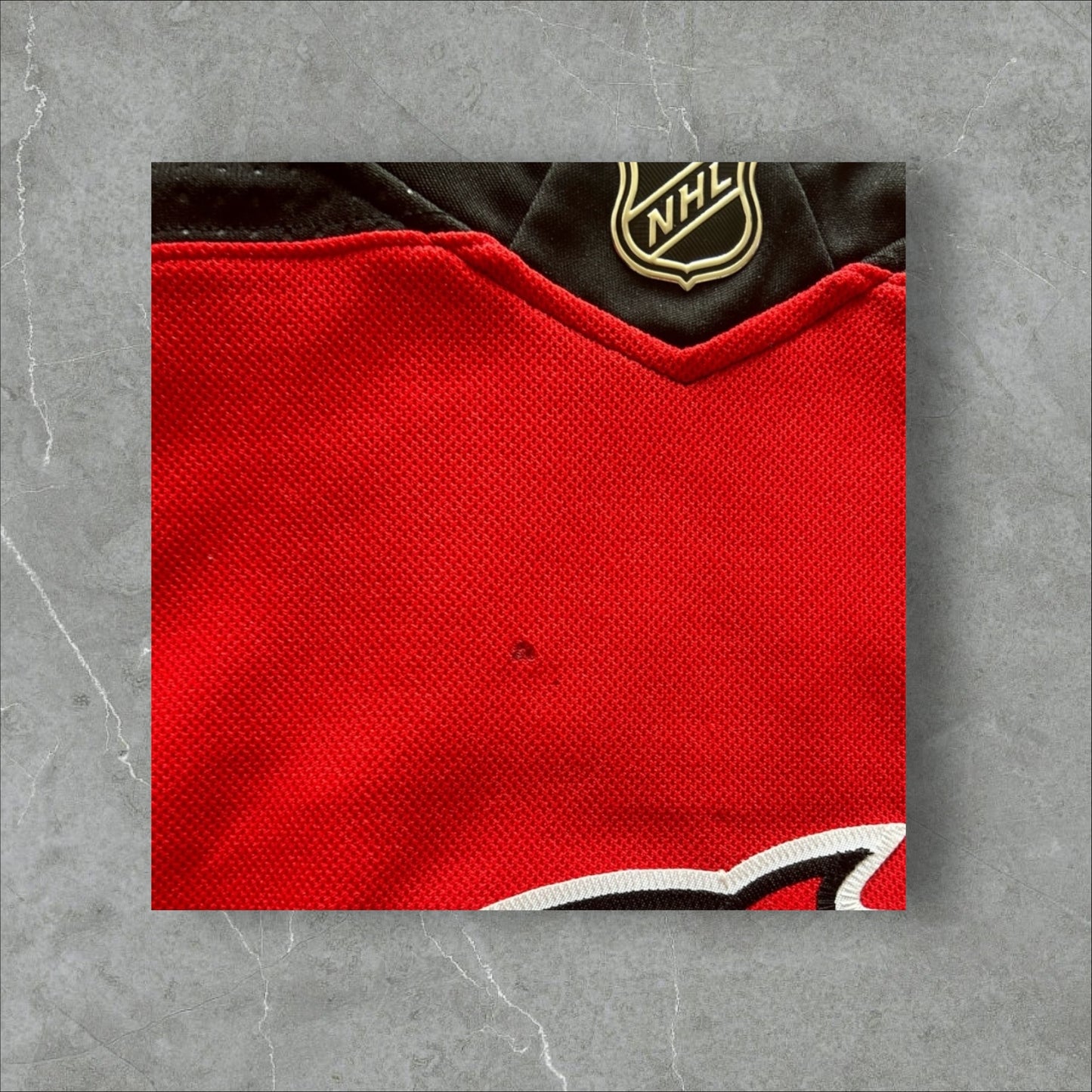 Adidas Nico Hischier New Jersey Devil Hockey Jersey (46)