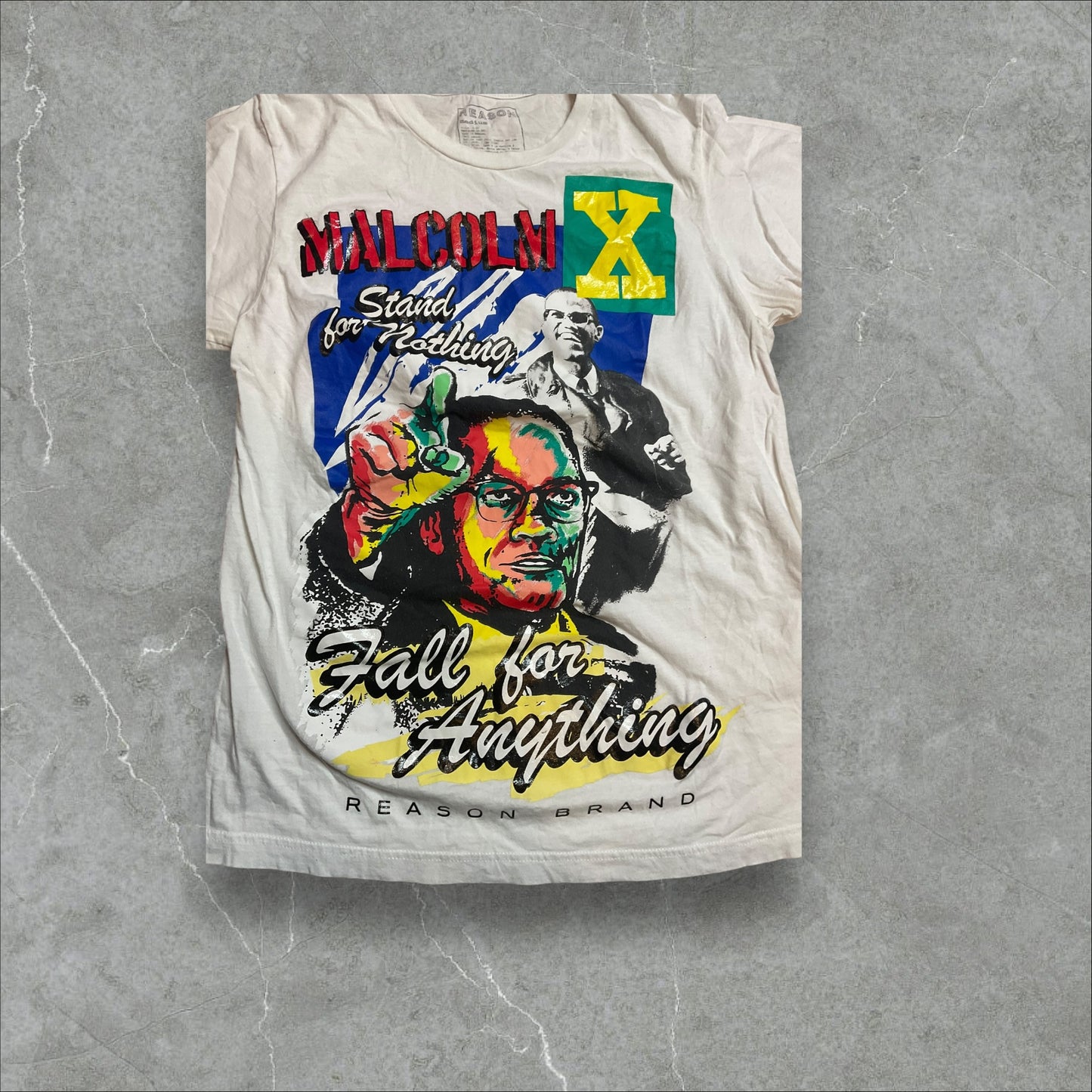 Malcolm X Graphic Tee (M women)