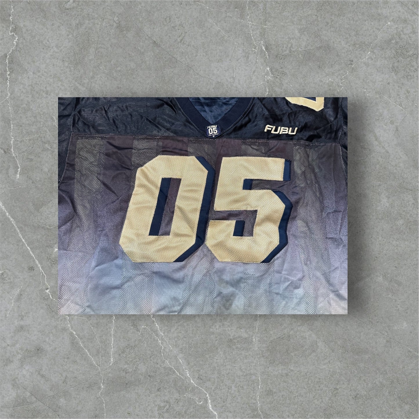 FUBU 05’ Blue Ombré Jersey (XL)