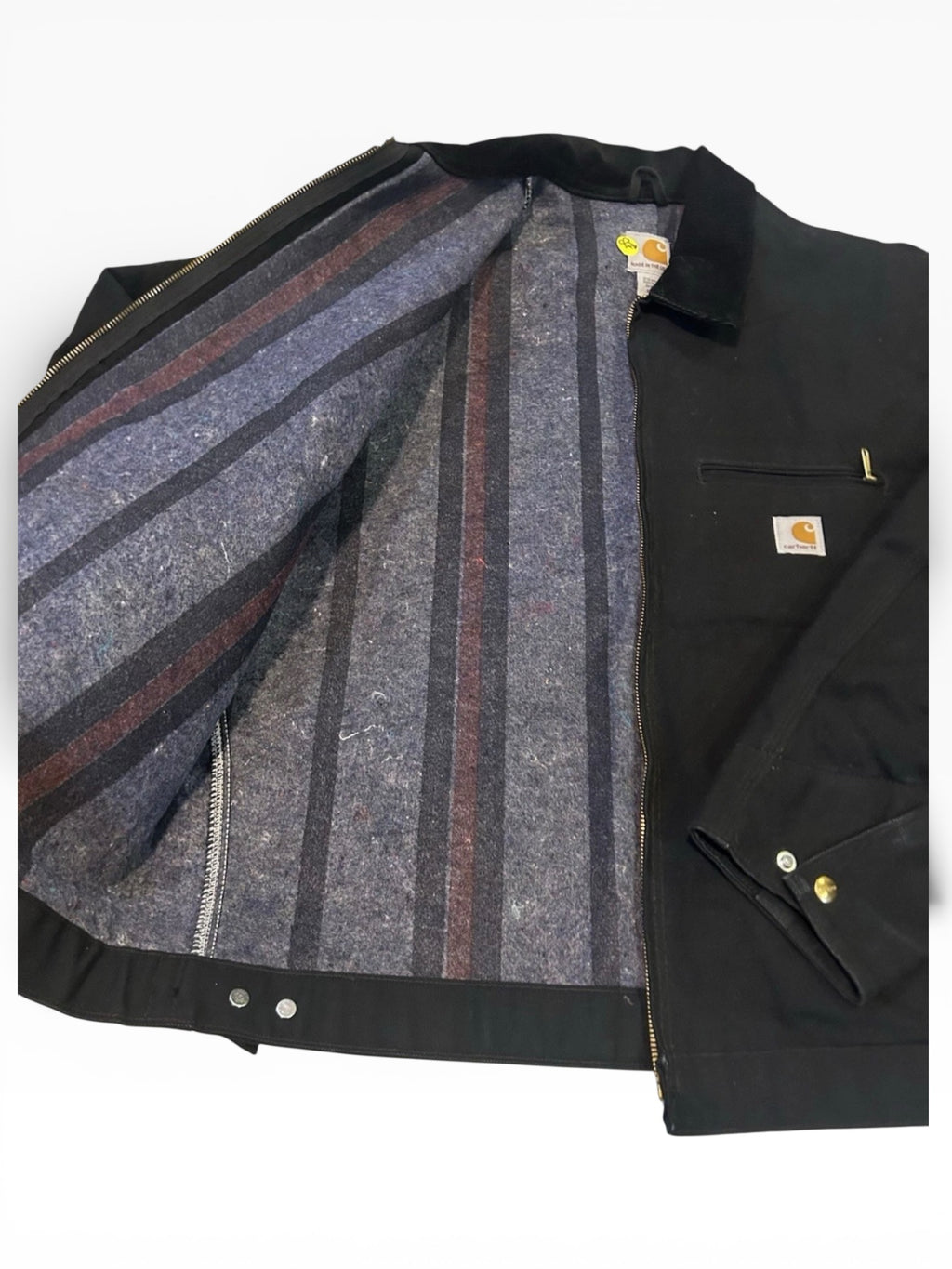 Carhartt Detroit Blanket Lined Zipper Closure Jacket (XL)