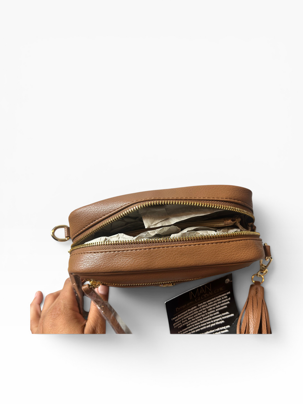 Iman Global Chic Crossbody Bag