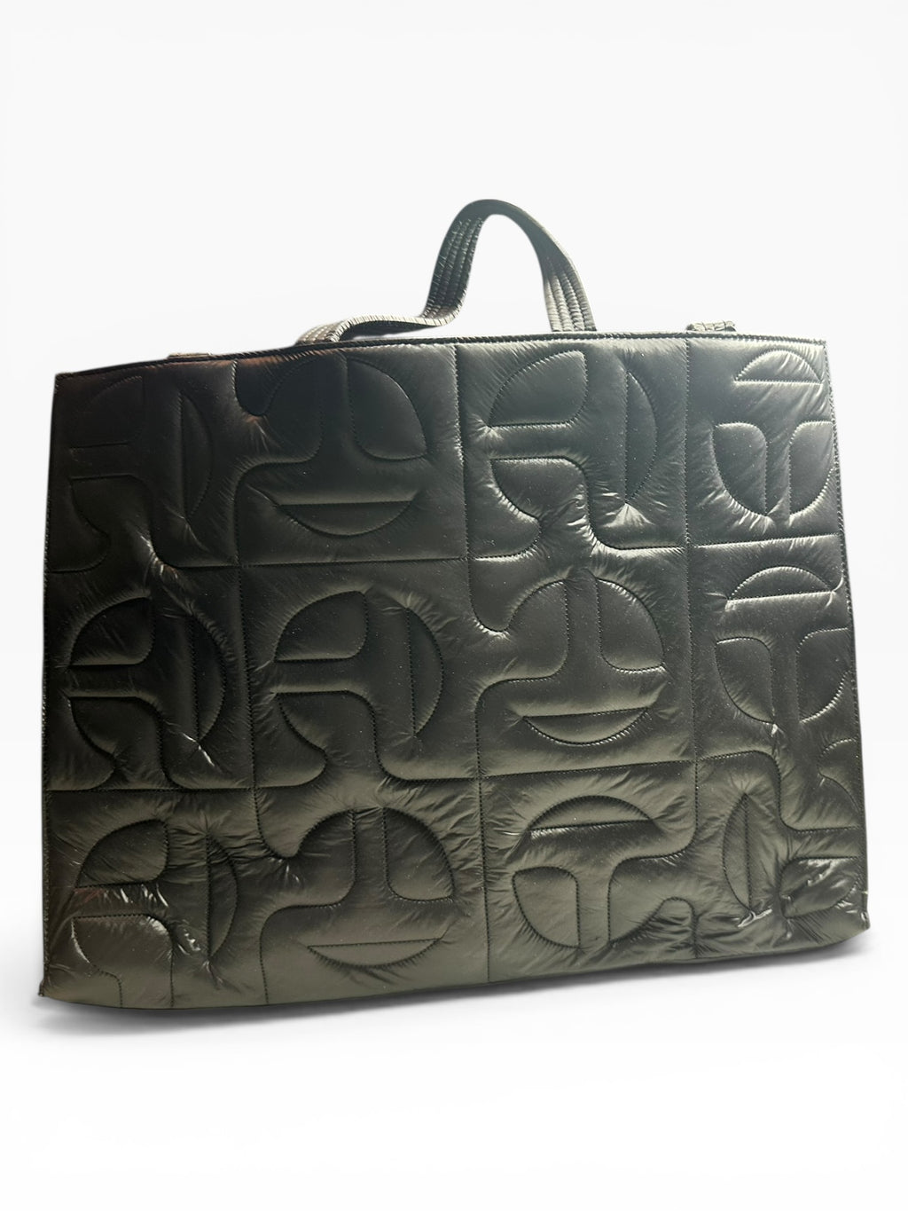 Moose Knuckle X Telfar Leather Quilted Shopper Bag