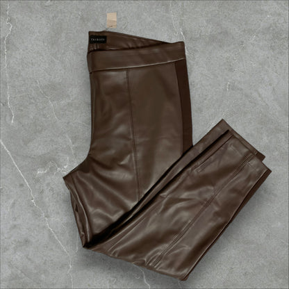 Talbots Faux Leather Portland Pant (16)