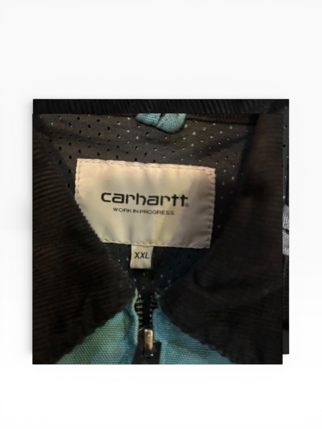 Carhartt Teal WIP Mesh Lining Jacket (XXL)