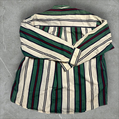 Gant ‘Rough Weather’ Striped Long Sleeve Button Down (XL)