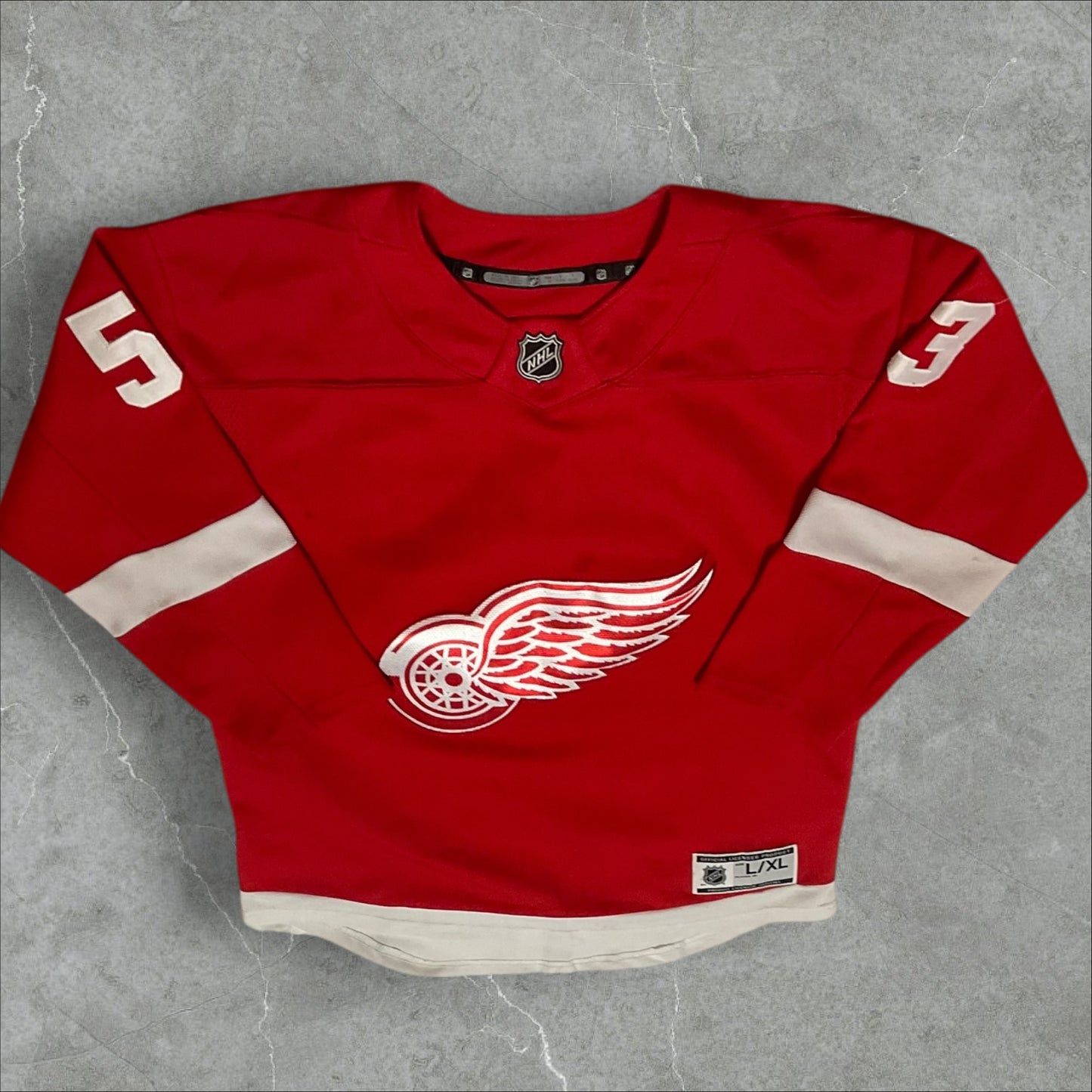 Fanatics Moritz Seider Detroit Red Wings Home Breakaway Player Jersey (L/XL)