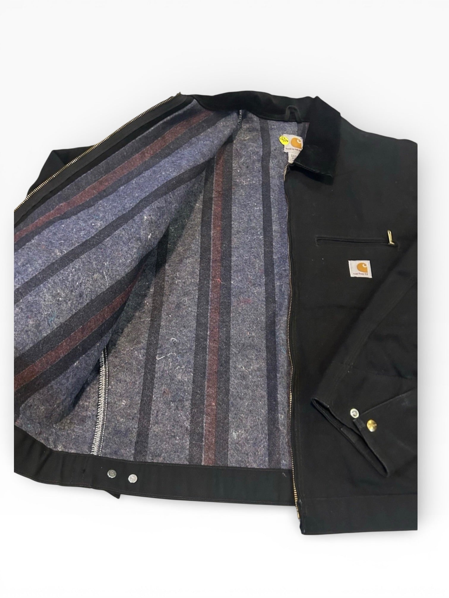 Carhartt Detroit Blanket Lined Zipper Closure Jacket (XL)