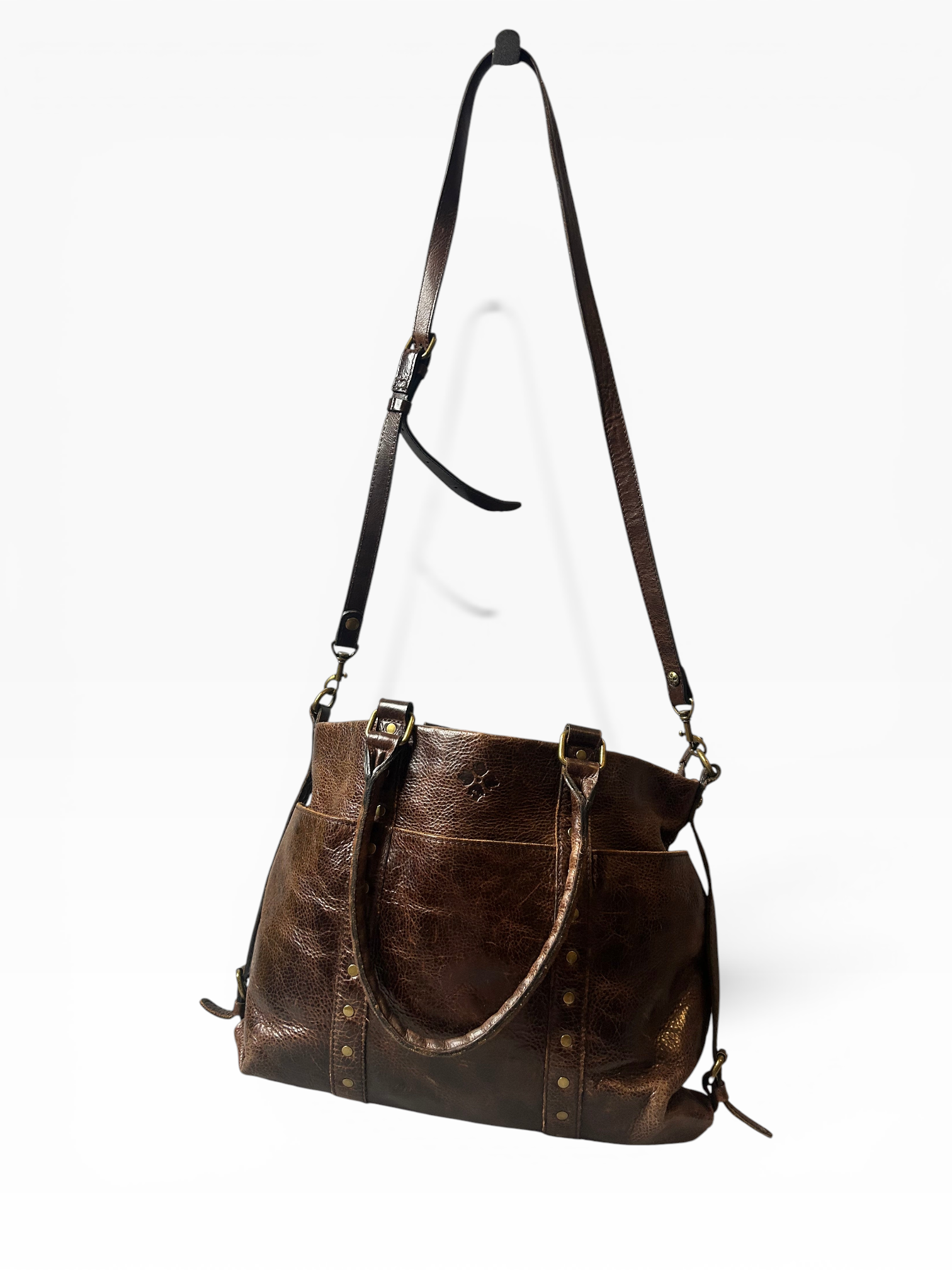 Patricia Nash Brown Leather Tote Bag