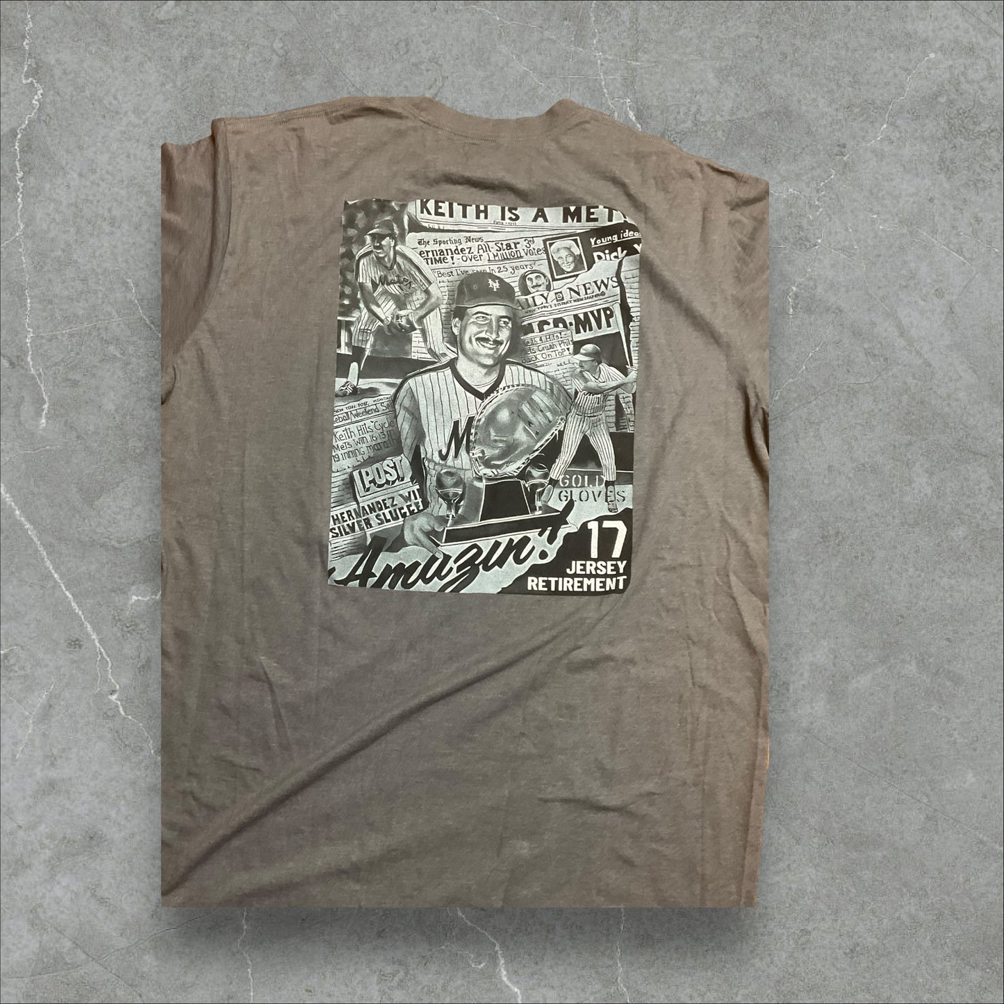 Keith Hernandez Mets T-shirt (XXL)