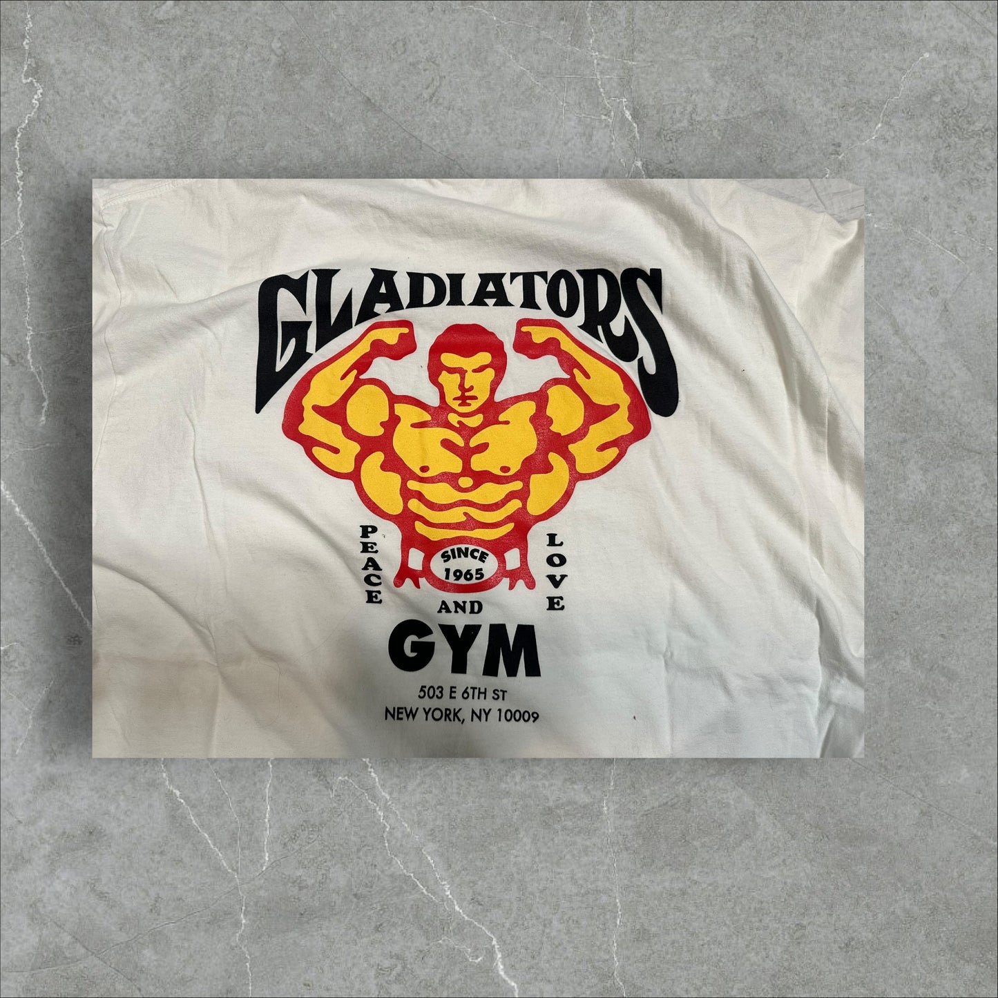 ‘Gladiators Gym Since 1965’ Graphic Tee (XXL)