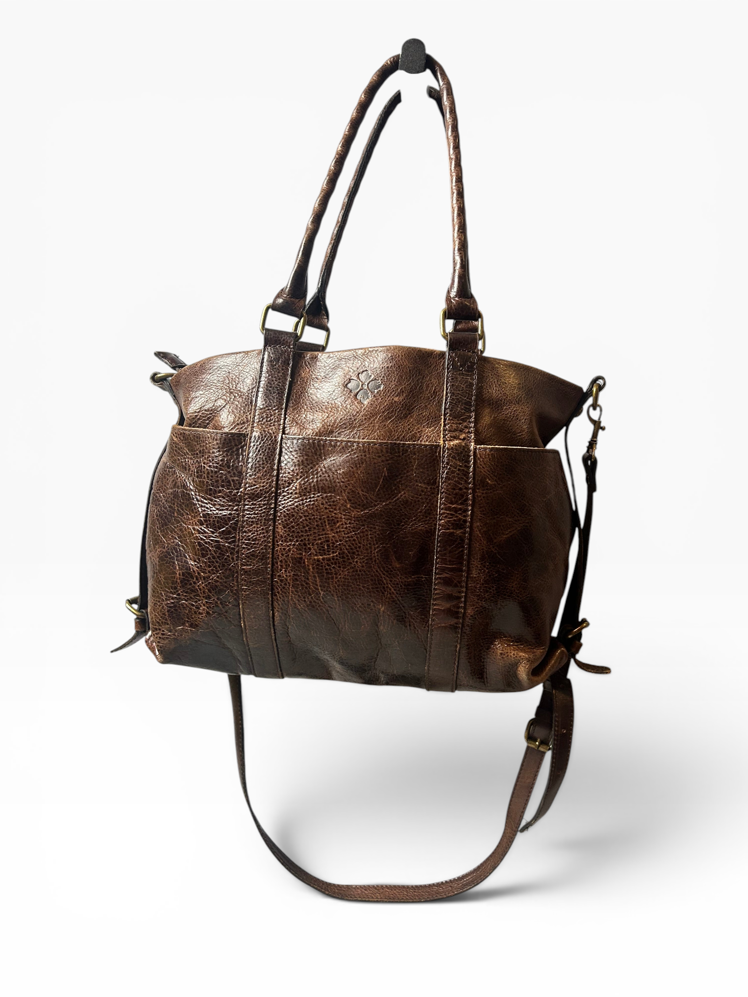 Patricia Nash Brown Leather Tote Bag