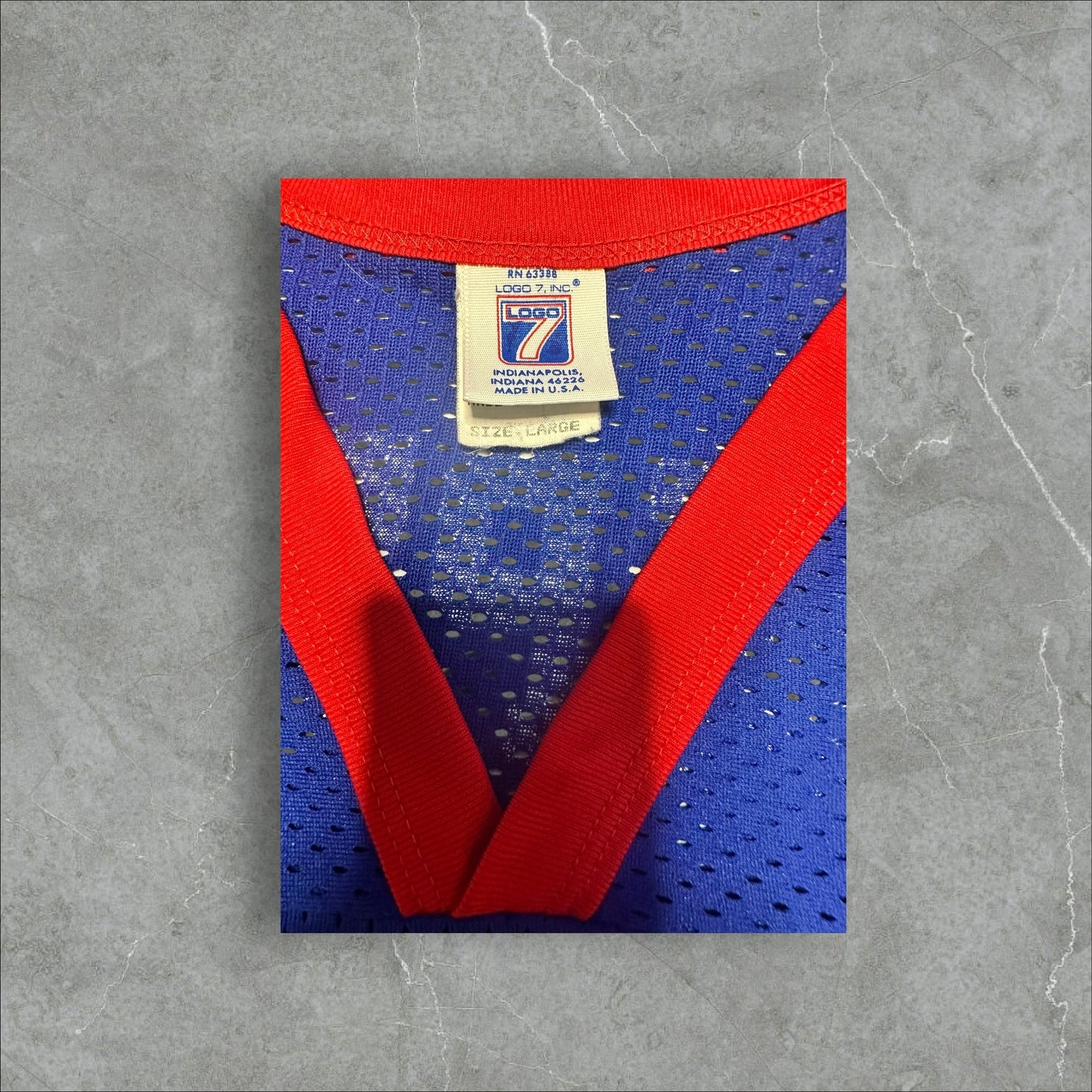 Super 7 Rodney Hampton Giants Jersey (L)