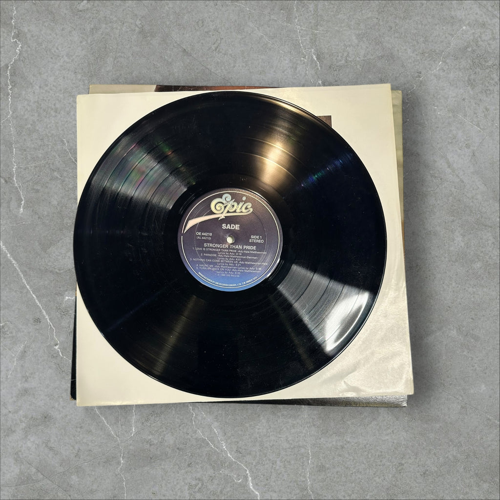 Sade Stronger Than Pride Vinyl