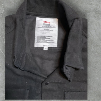 Supreme Black Field Shirt (XL)