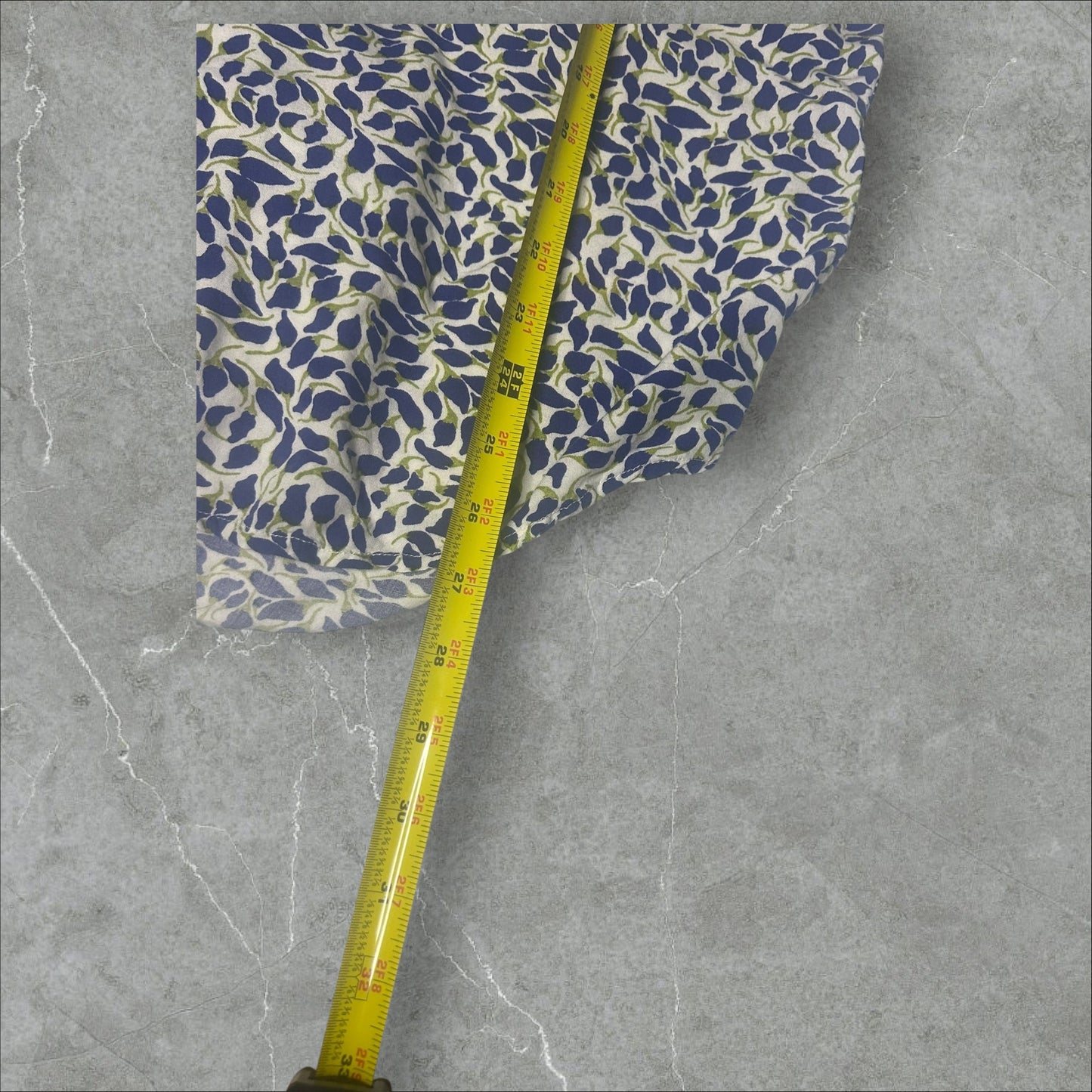 Vintage Stylin' Flower Rayon Short Sleeve Button Up (L)