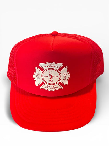 1986 Rye Fire Department 100th Anniversary Trucker Hat