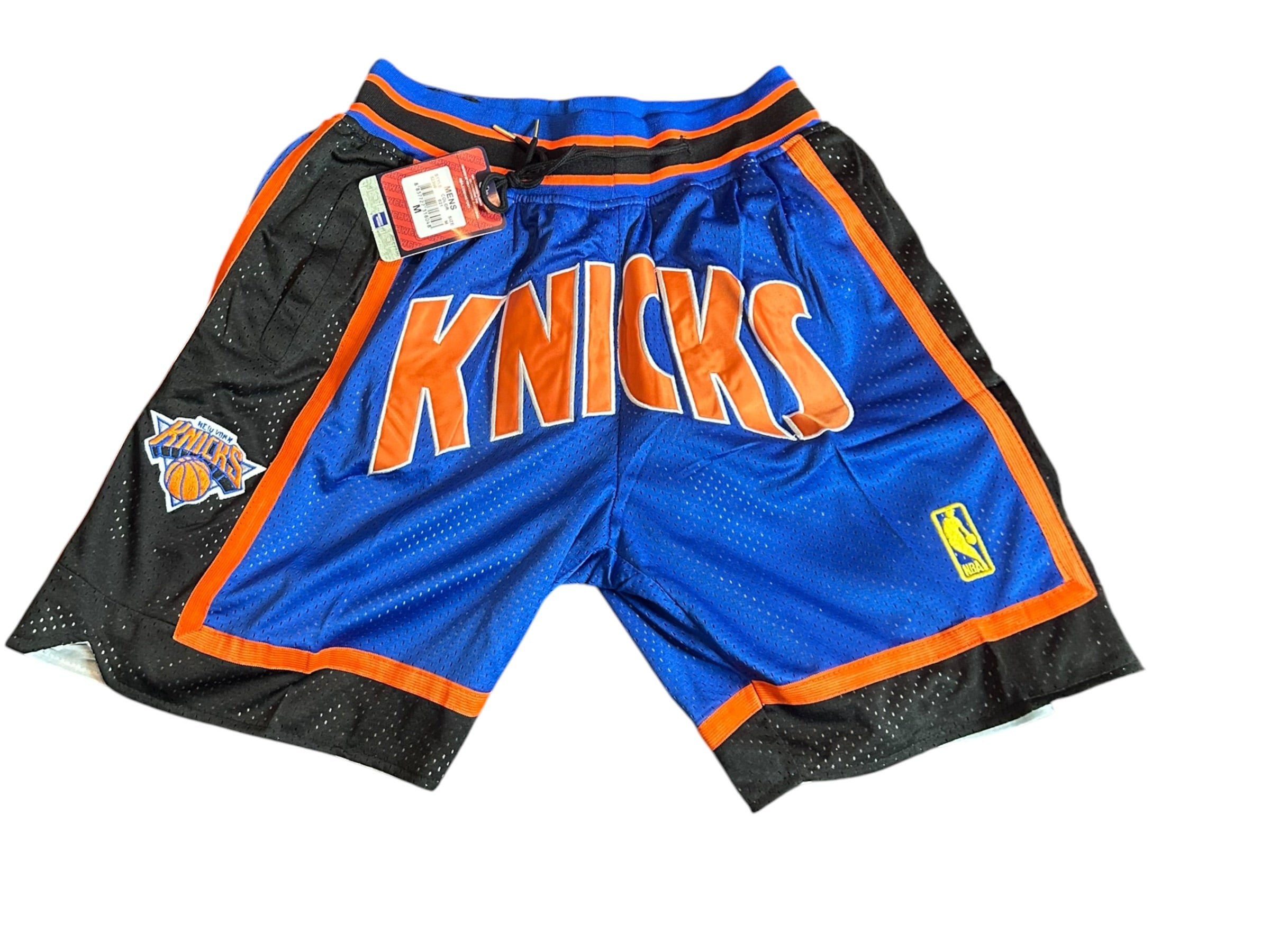 New York Knicks Just Don Blue NBA Shorts