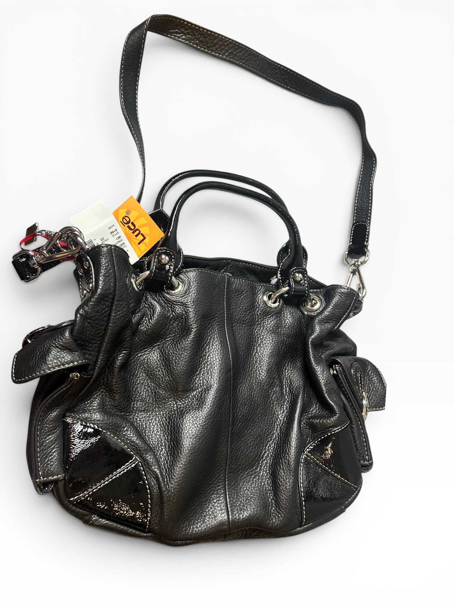 Luce Black Shoulder Bag